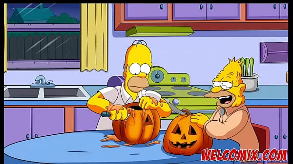 Halloween night with sex - The Simptoons